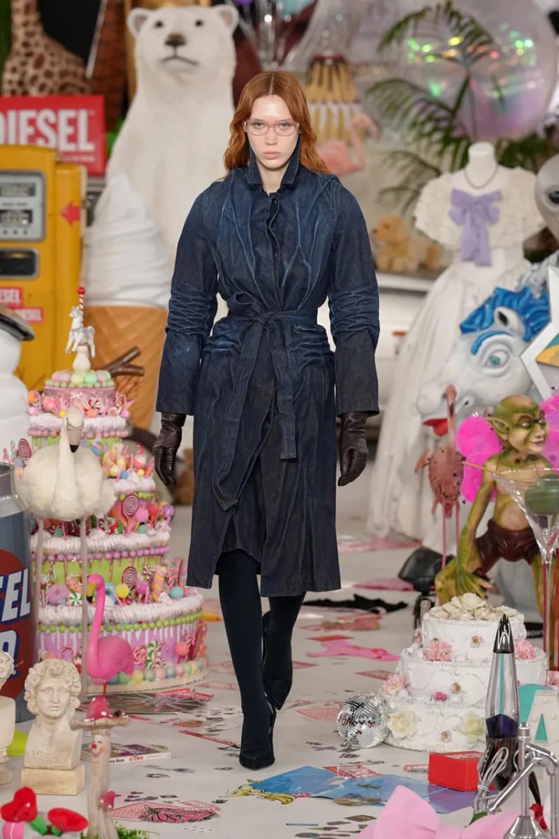 #MFW：Messy but Magnetic! GLENN MARTENS Brings the Party to Diesel FW26