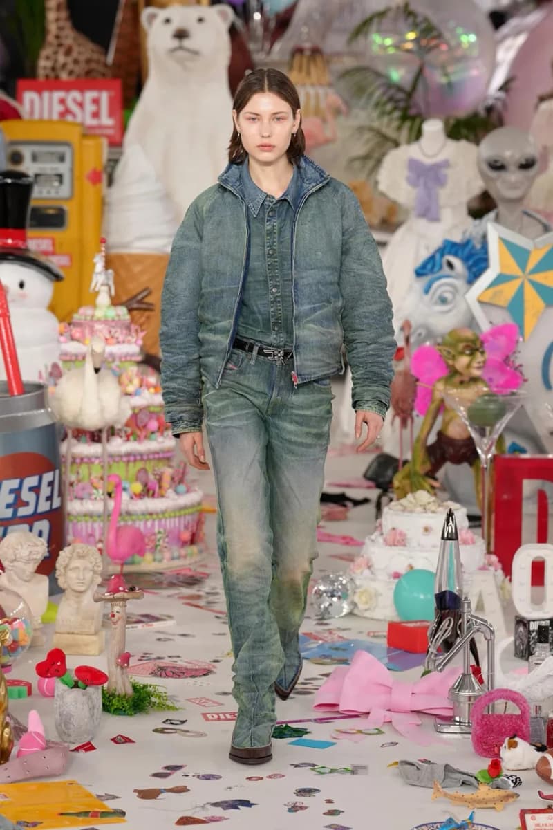 #MFW：Messy but Magnetic! GLENN MARTENS Brings the Party to Diesel FW26