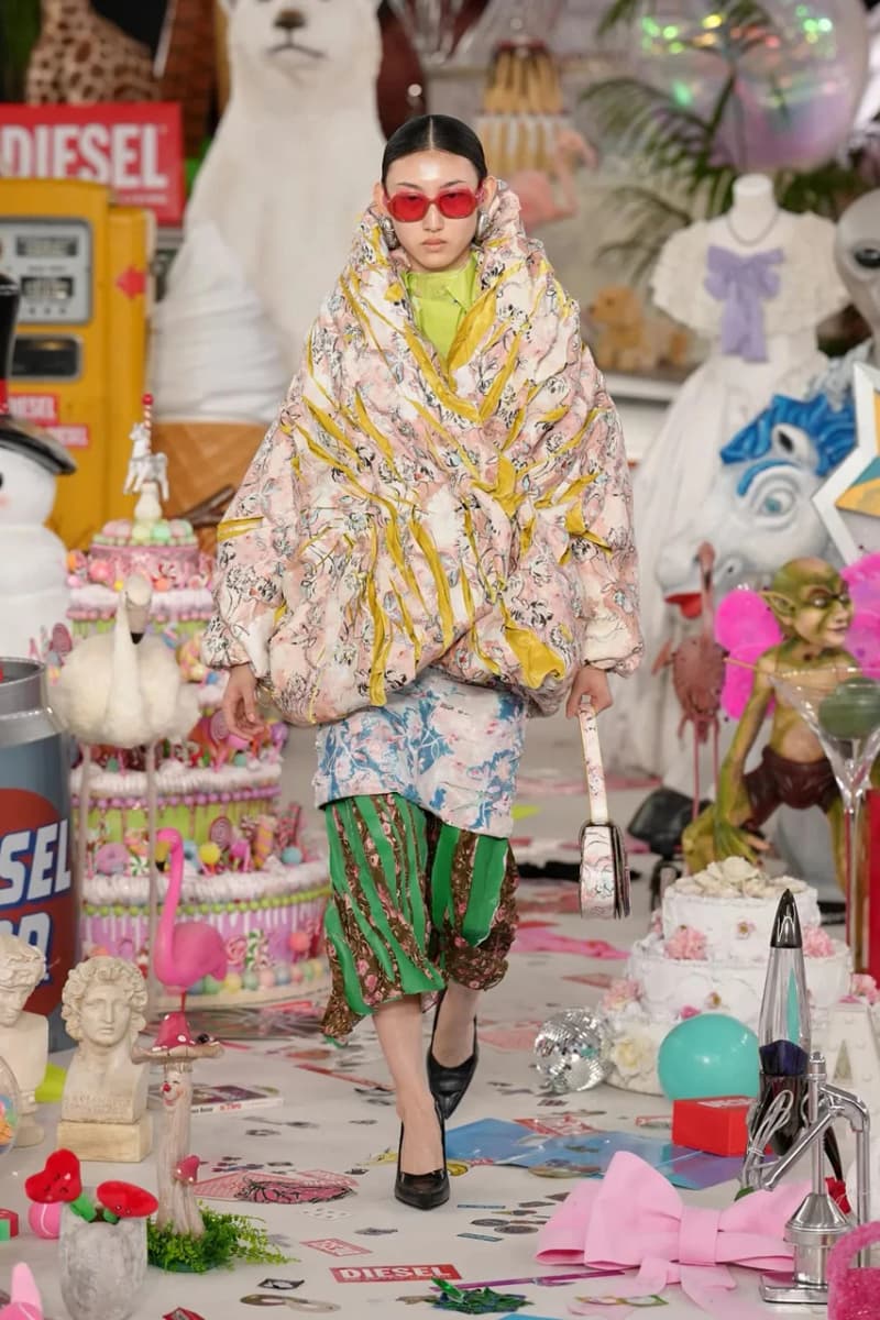 #MFW：Messy but Magnetic! GLENN MARTENS Brings the Party to Diesel FW26