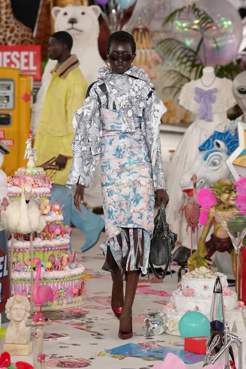 #MFW：Messy but Magnetic! GLENN MARTENS Brings the Party to Diesel FW26