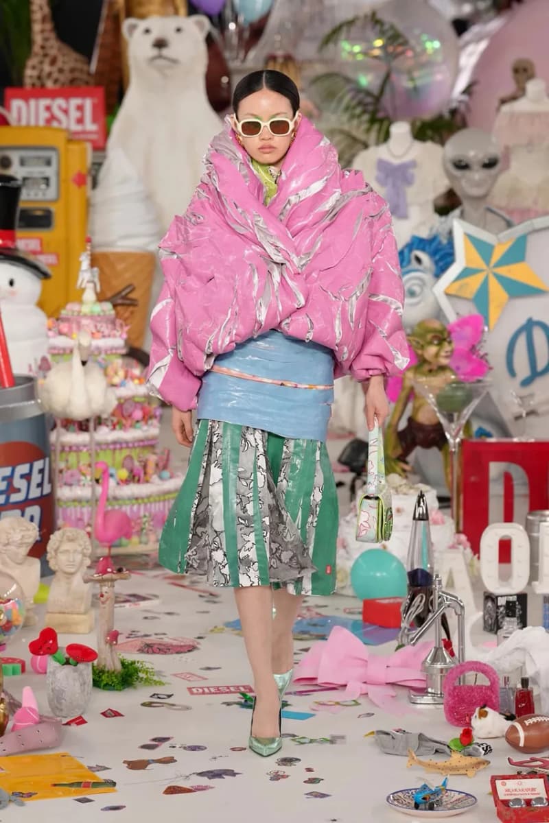 #MFW：Messy but Magnetic! GLENN MARTENS Brings the Party to Diesel FW26