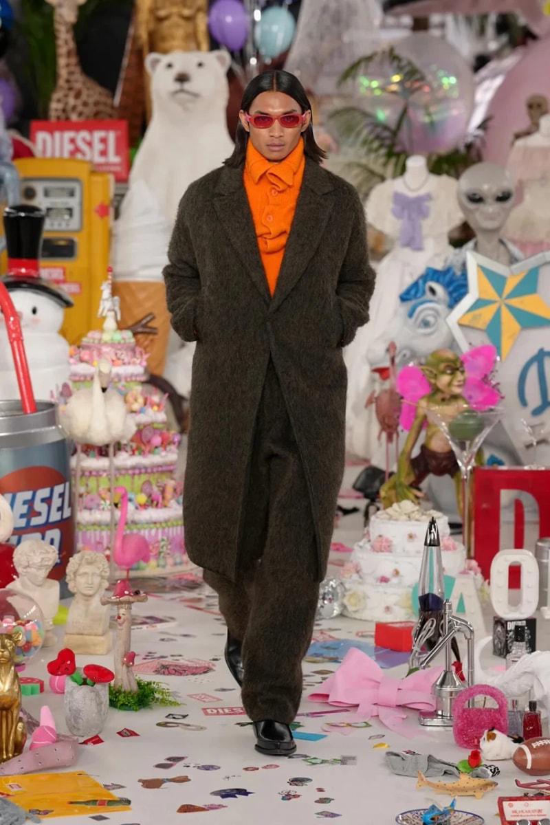 #MFW：Messy but Magnetic! GLENN MARTENS Brings the Party to Diesel FW26