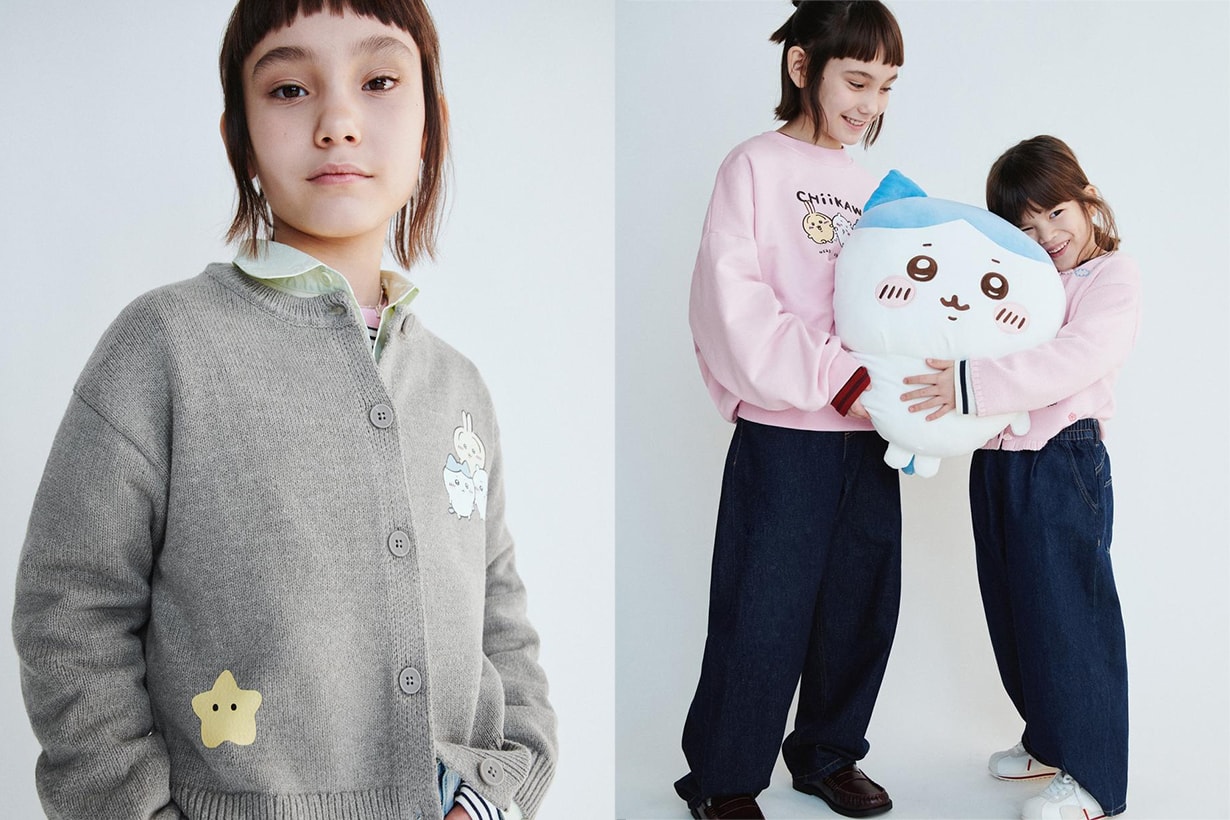 zara chiikawa k-pop demon hunter collabration kids children clothing
