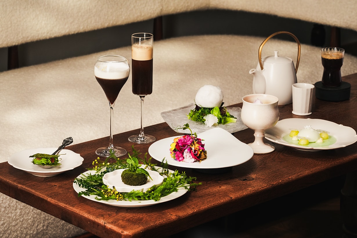 BEMO Salon Mineko Kato coffee pairing spring menu taipei café geisha