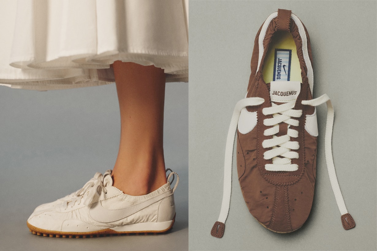 nike jacquemus moon shoe 2026 new pink white brown release color