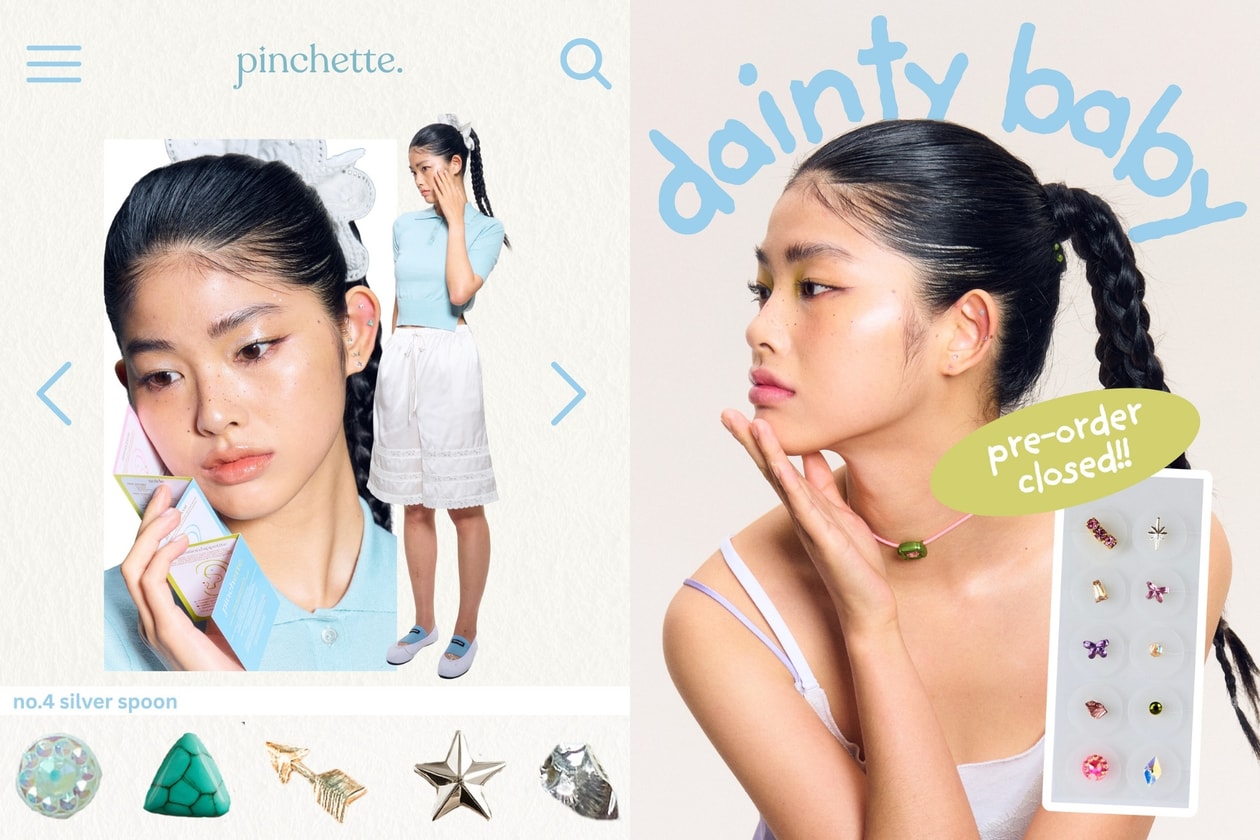 Pinchette 耳穴貼：結合時尚飾物設計，無需穿耳洞也能舒緩經痛、去水腫