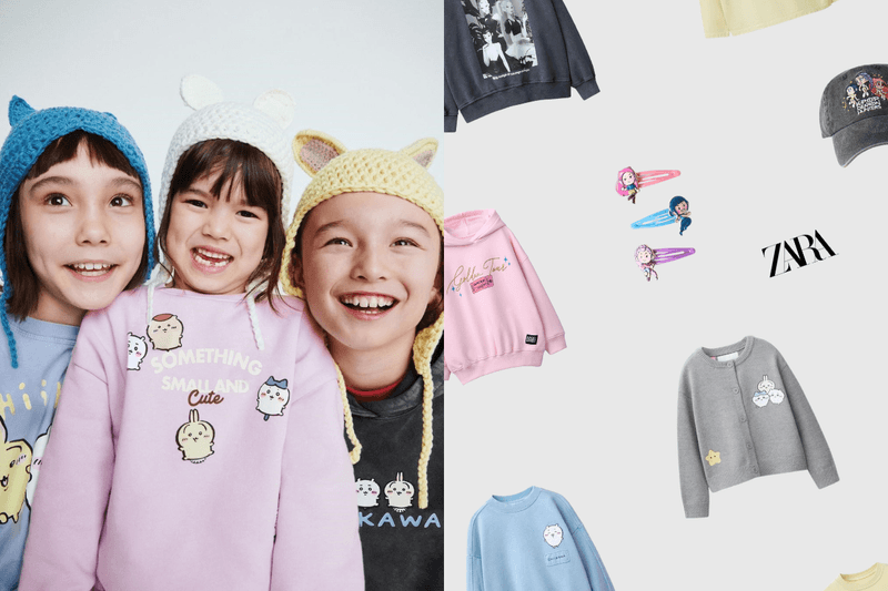 一次上架兩個聯名：Zara《吉依卡哇》、《K-Pop 獵魔女團》讓小粉絲們眼睛發亮！