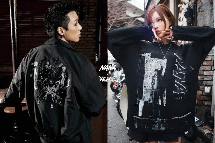 青春回憶又回來了:《NANA》x XRAGE 聯名系列登場,還帶來粉絲必逛的限定快閃店!