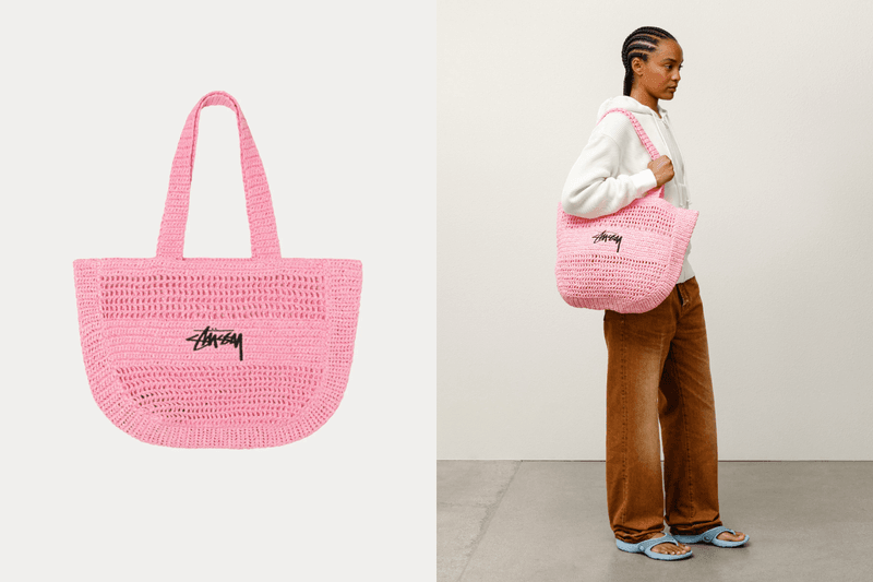 Stüssy Woven Bag Is the Effortless Summer It-Bag You’ll Want to Carry Every Day