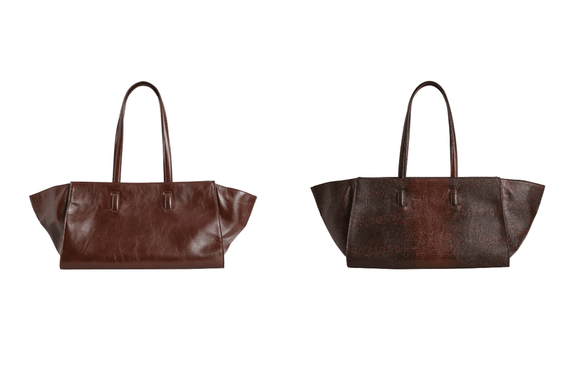 COS Monument Tote: A Minimalist, Architectural Leather Bag for Everyday Wear