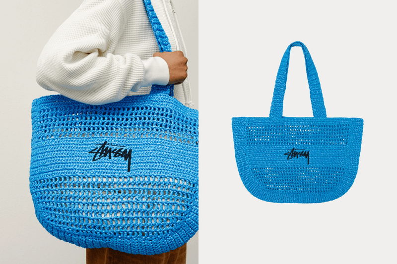 Stüssy Woven Bag Is the Effortless Summer It-Bag You’ll Want to Carry Every Day