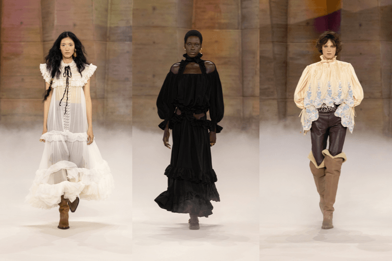 #PFW：Chloé 這季「溫柔」得很不一樣，用民俗工藝把共情與連結變得更時髦！