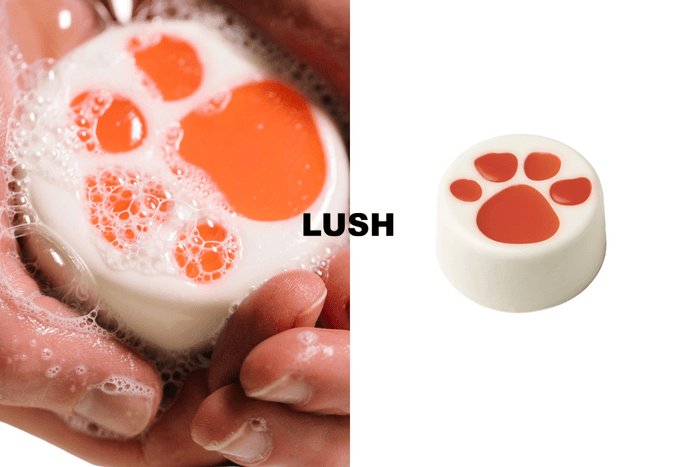 有些可愛不只停留在外表:LUSH 推出「爪印皂」,背後意義令人動容!
