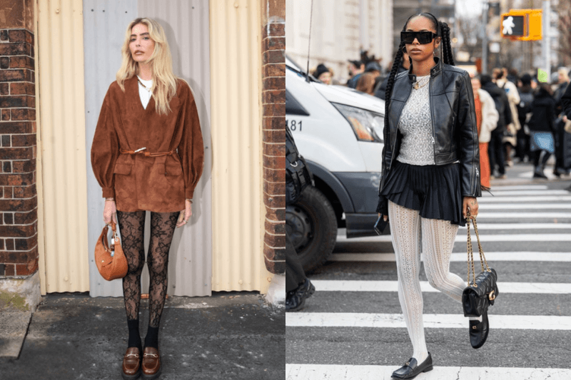 今年必收一雙：蕾絲絲襪怎麼搭？5 種時髦女生愛用的造型秘訣一次學會！