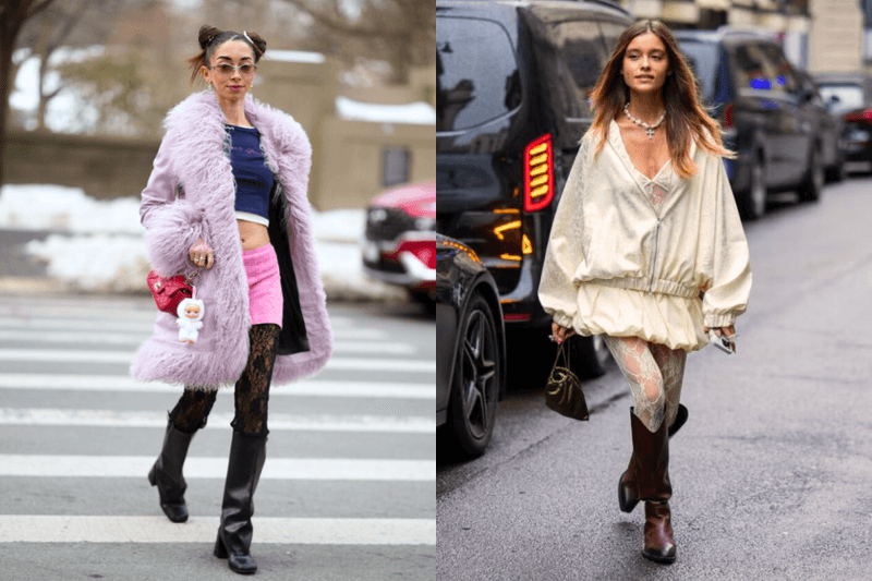 今年必收一雙：蕾絲絲襪怎麼搭？5 種時髦女生愛用的造型秘訣一次學會！