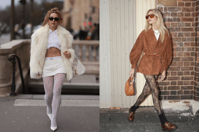 今年必收一雙：蕾絲絲襪怎麼搭？5 種時髦女生愛用的造型秘訣一次學會！