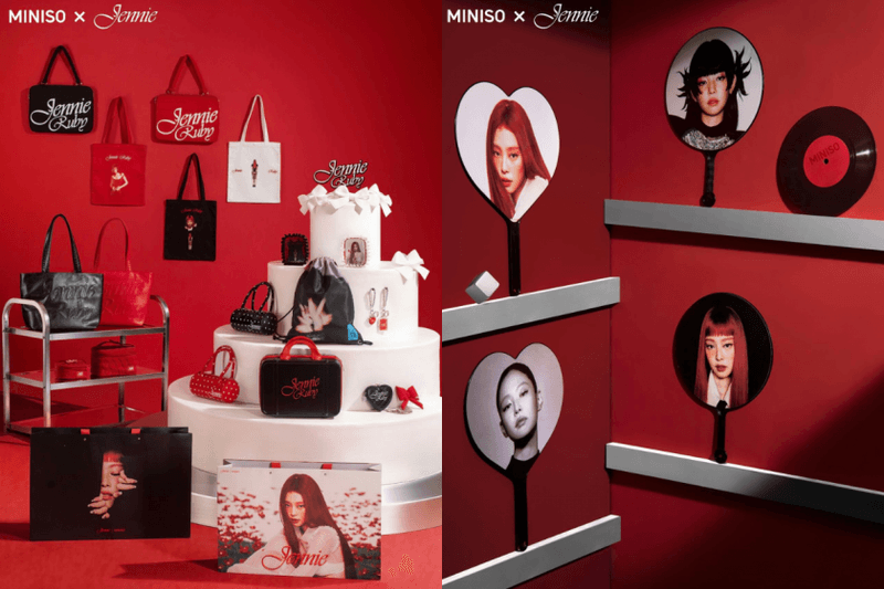Jennie 竟和 Miniso 聯名了：Ｑ 版金珍妮吊飾、波點包...一系列高 CP 值周邊，Blink 太難忍住不買！