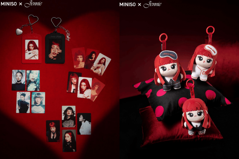 Jennie 竟和 Miniso 聯名了：Ｑ 版金珍妮吊飾、波點包...一系列高 CP 值周邊，Blink 太難忍住不買！