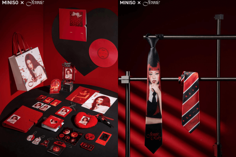 Jennie 竟和 Miniso 聯名了：Ｑ 版金珍妮吊飾、波點包...一系列高 CP 值周邊，Blink 太難忍住不買！