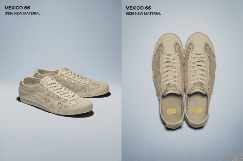 收進鞋櫃不後悔：鬼塚虎 MEXICO 66 TGRS 蕾絲新系列，浪漫質感讓人愛不釋手！