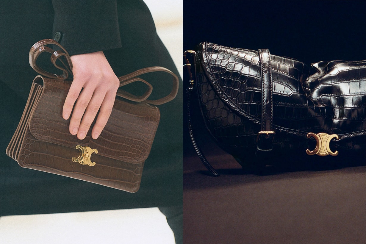 celine 2026 fall winter runway highlight handbag paris fashion week