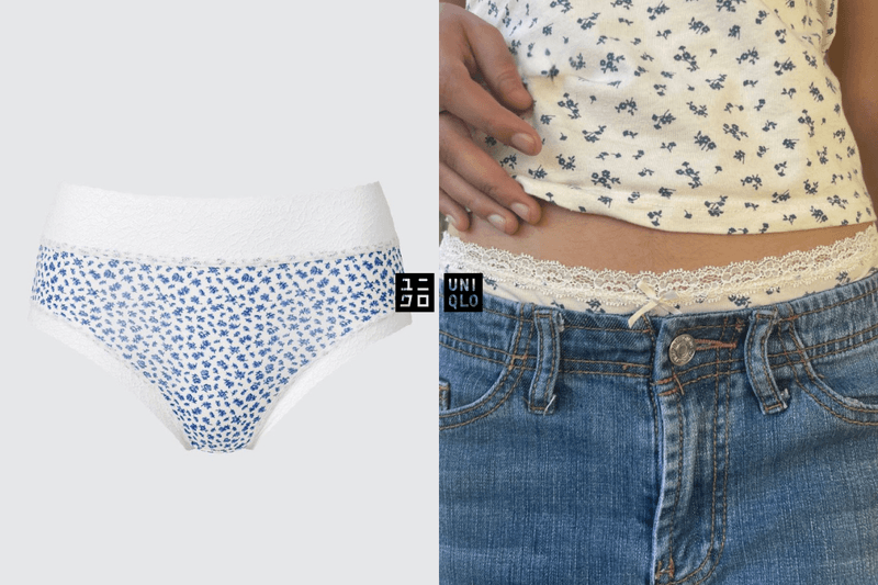 不許你還不知道：Uniqlo 新上架的蕾絲內褲，絕對是本季必收的層次穿搭好幫手！