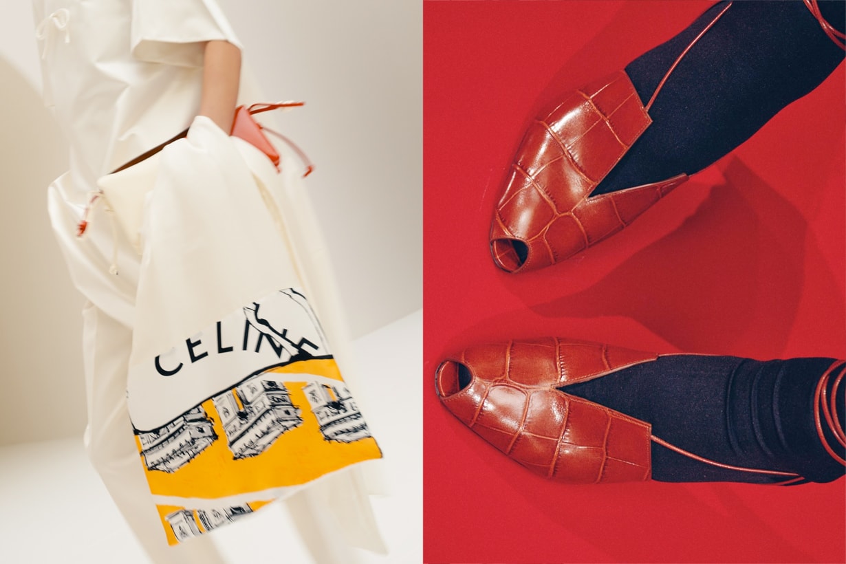 celine 2026 fall winter runway highlight handbag paris fashion week