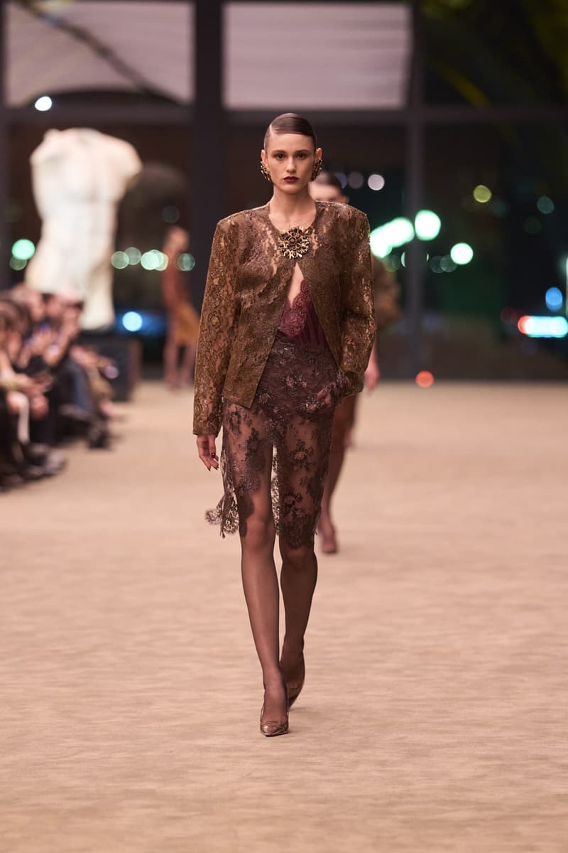 Saint Laurent Winter 2026 Womenswear Collection Redefines Power Dressing With Sharp Tailoring