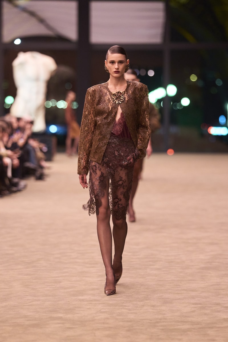 Saint Laurent Winter 2026 Womenswear Collection Redefines Power Dressing With Sharp Tailoring