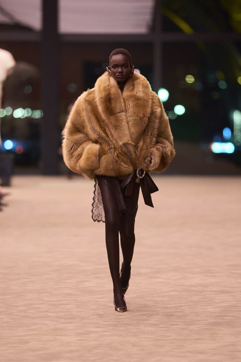 Saint Laurent Winter 2026 Womenswear Collection Redefines Power Dressing With Sharp Tailoring