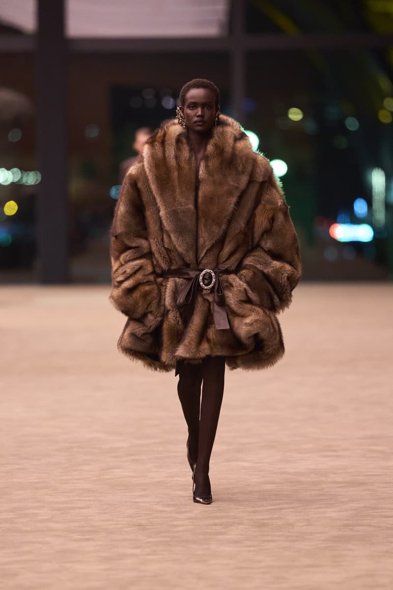 Saint Laurent Winter 2026 Womenswear Collection Redefines Power Dressing With Sharp Tailoring