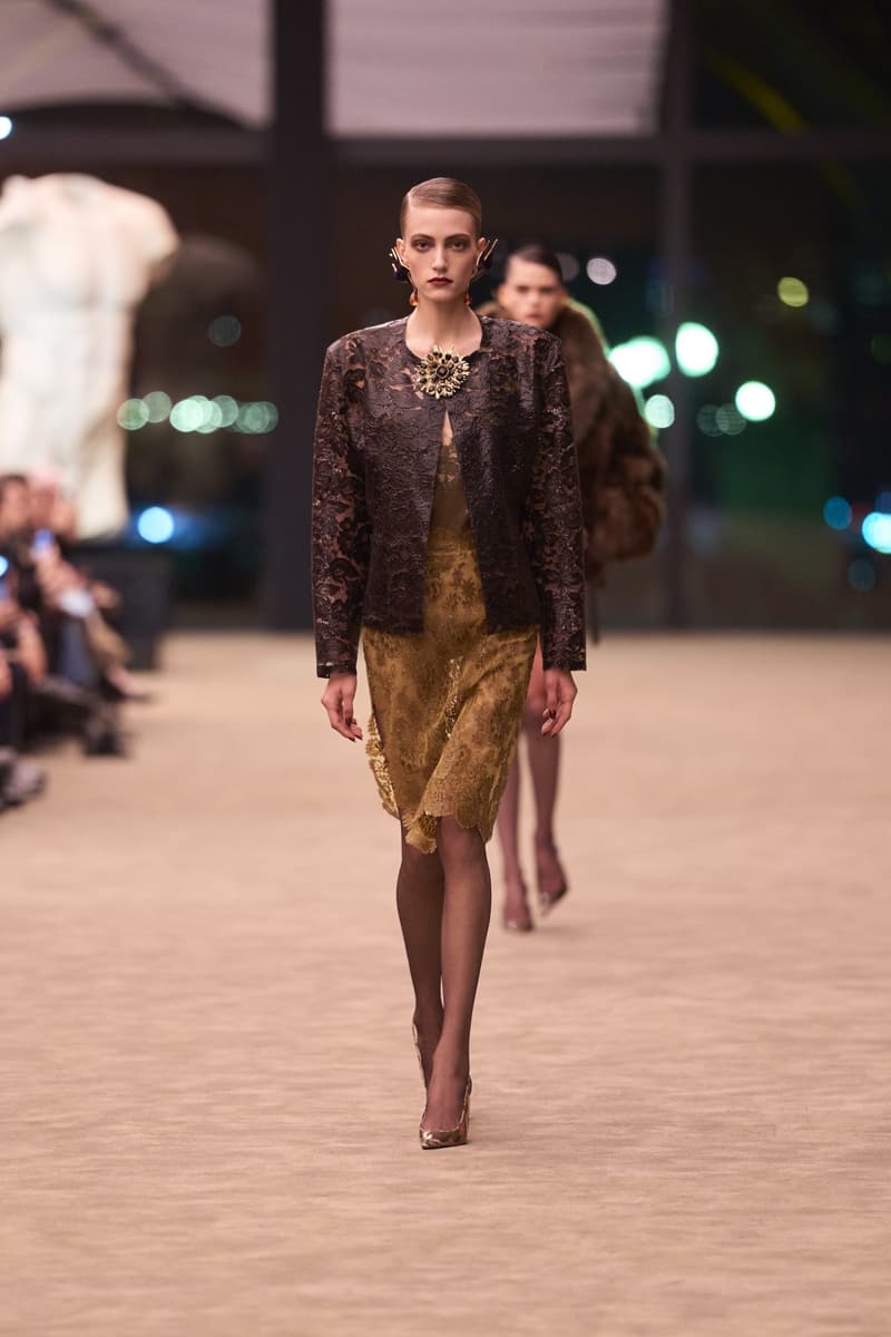 Saint Laurent Winter 2026 Womenswear Collection Redefines Power Dressing With Sharp Tailoring