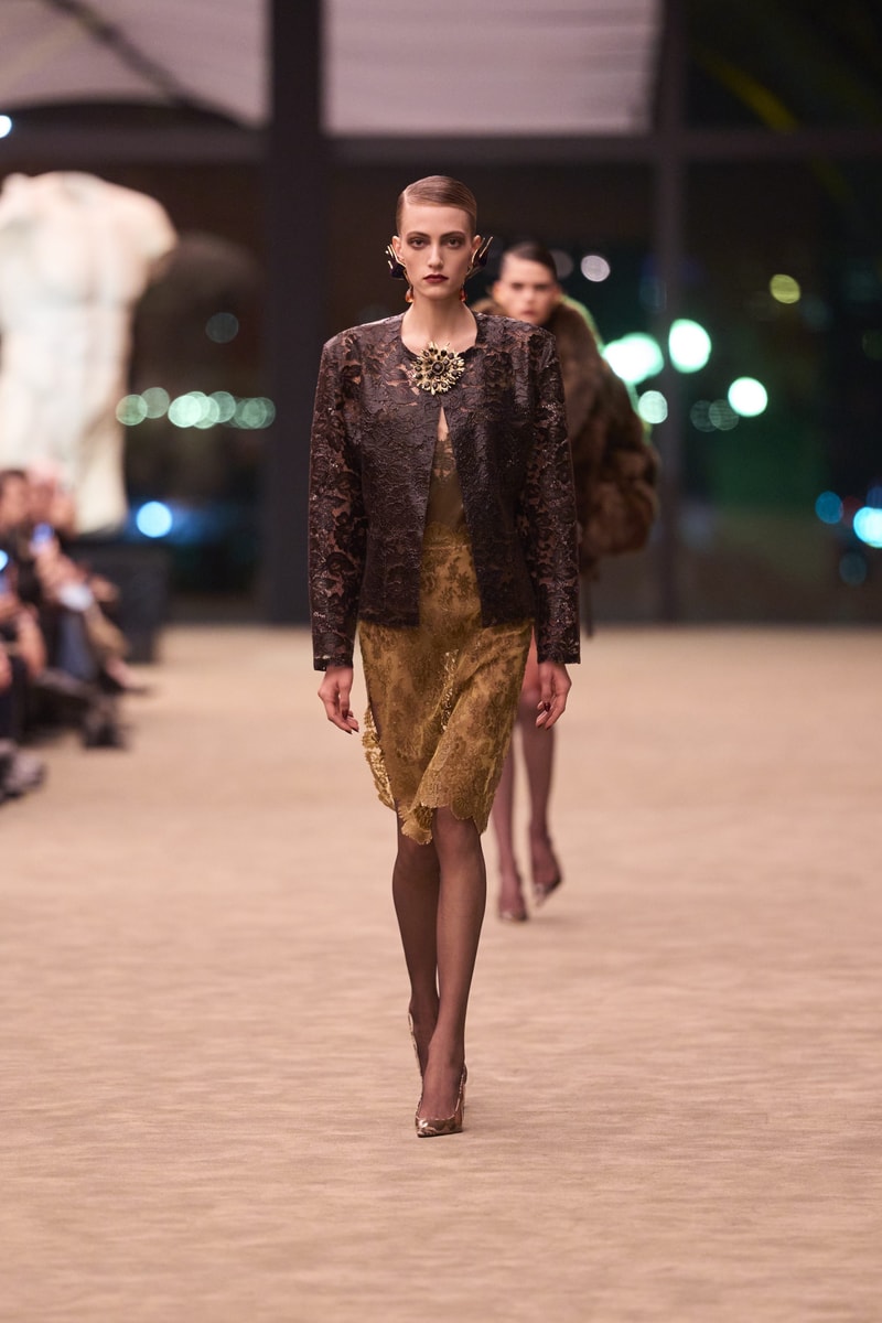 Saint Laurent Winter 2026 Womenswear Collection Redefines Power Dressing With Sharp Tailoring