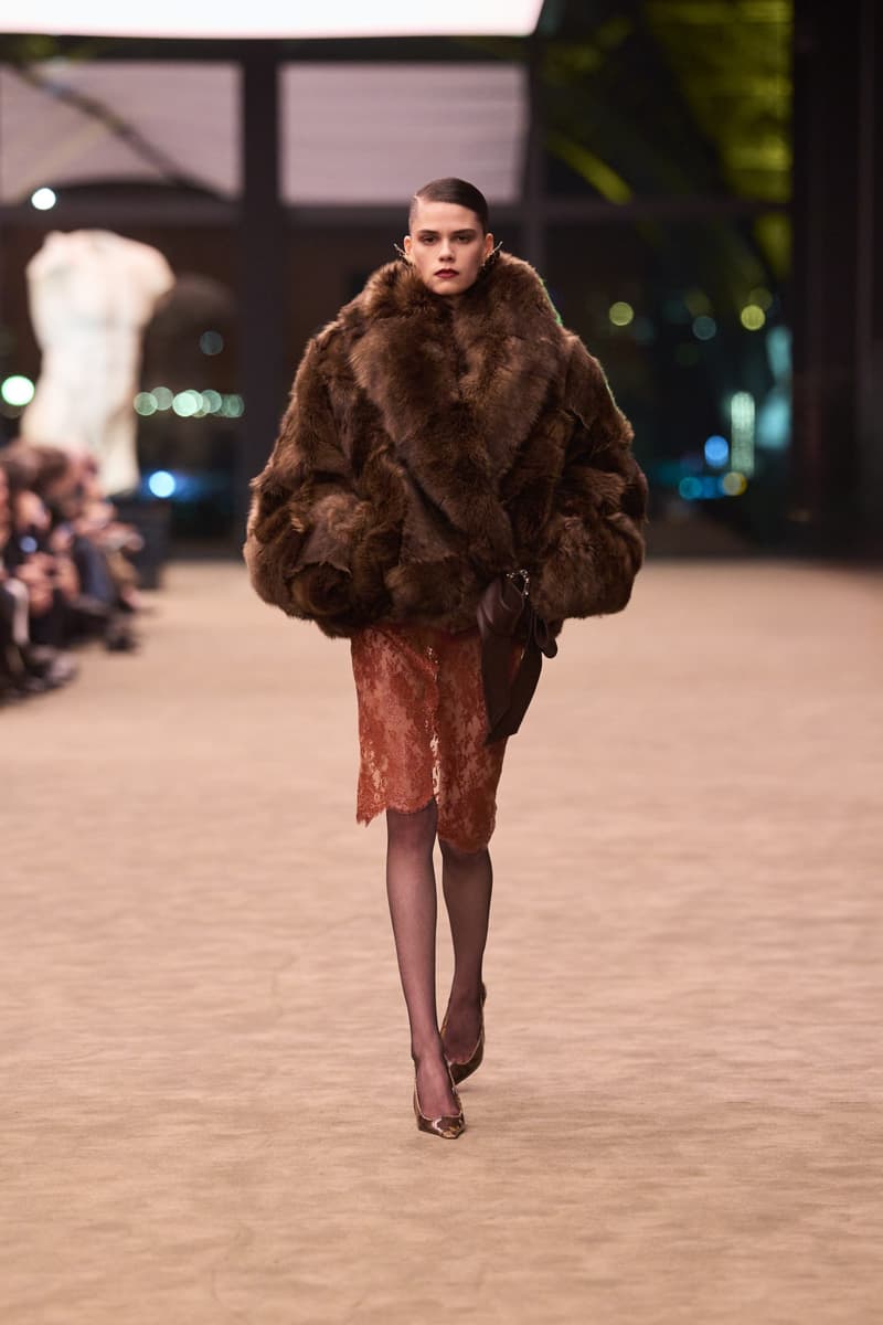 Saint Laurent Winter 2026 Womenswear Collection Redefines Power Dressing With Sharp Tailoring