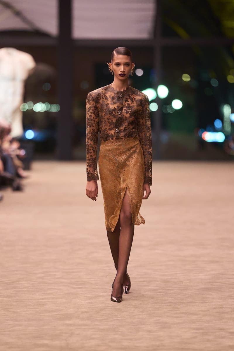 Saint Laurent Winter 2026 Womenswear Collection Redefines Power Dressing With Sharp Tailoring