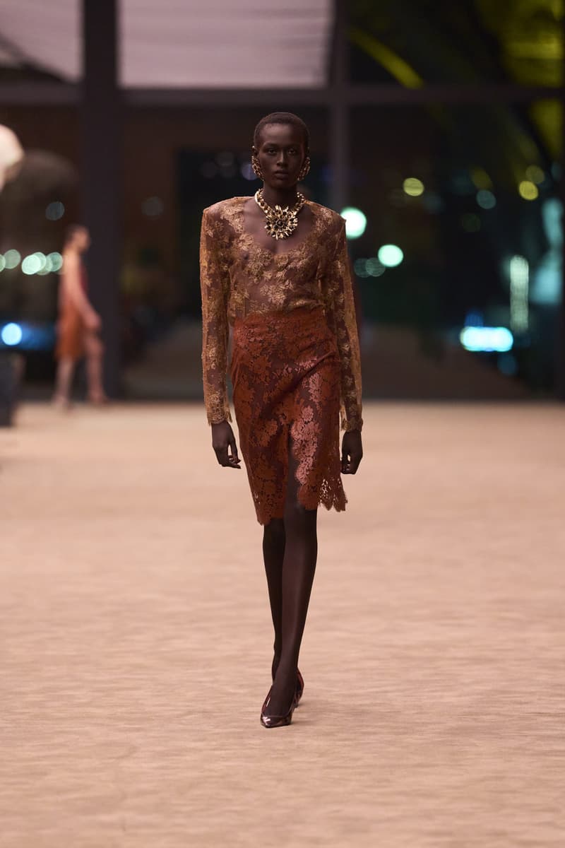 Saint Laurent Winter 2026 Womenswear Collection Redefines Power Dressing With Sharp Tailoring