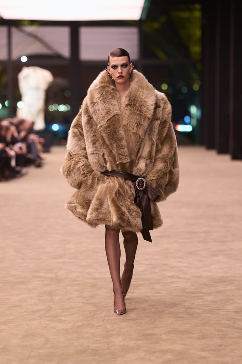 Saint Laurent Winter 2026 Womenswear Collection Redefines Power Dressing With Sharp Tailoring