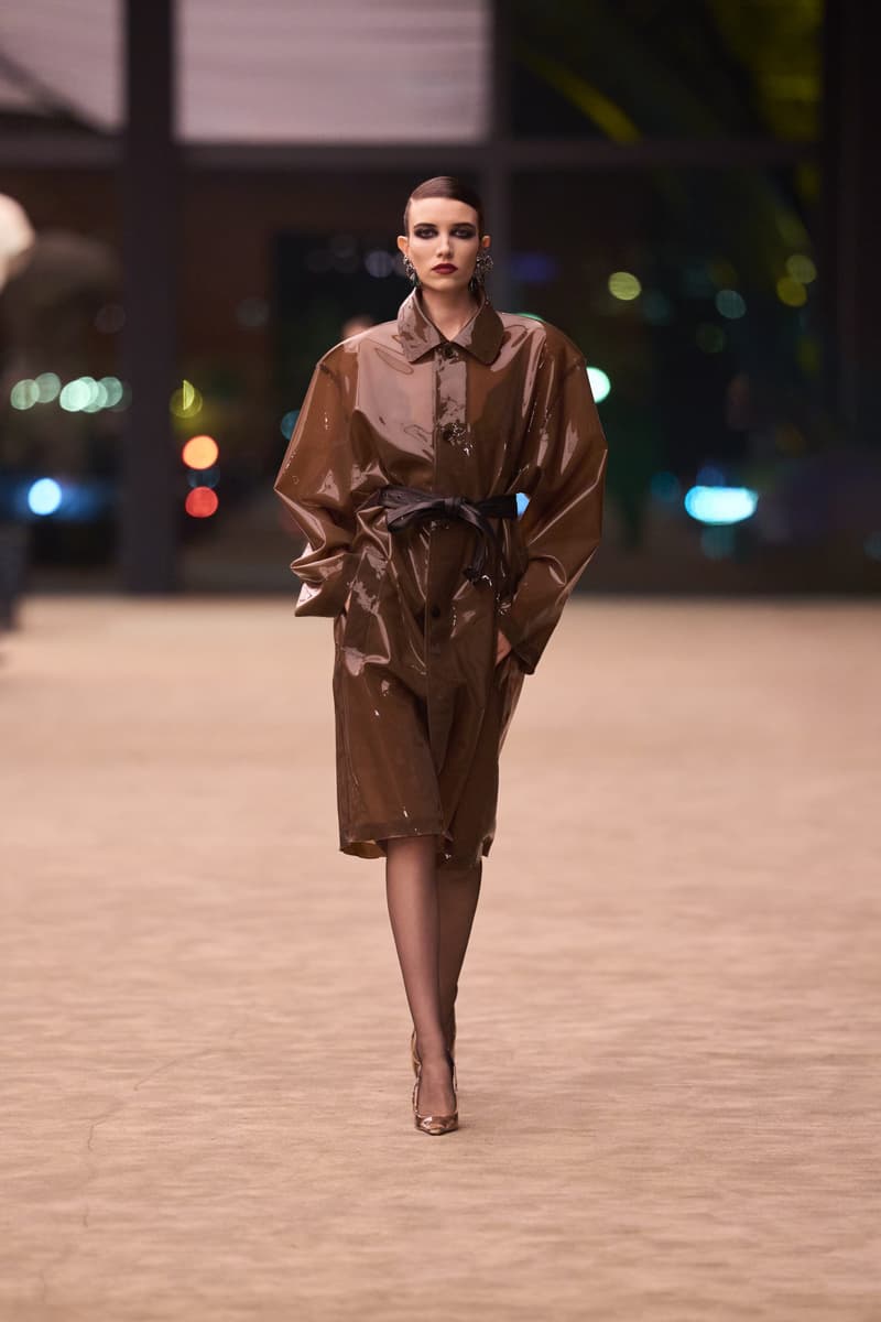 Saint Laurent Winter 2026 Womenswear Collection Redefines Power Dressing With Sharp Tailoring