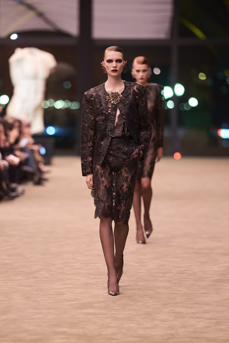 Saint Laurent Winter 2026 Womenswear Collection Redefines Power Dressing With Sharp Tailoring