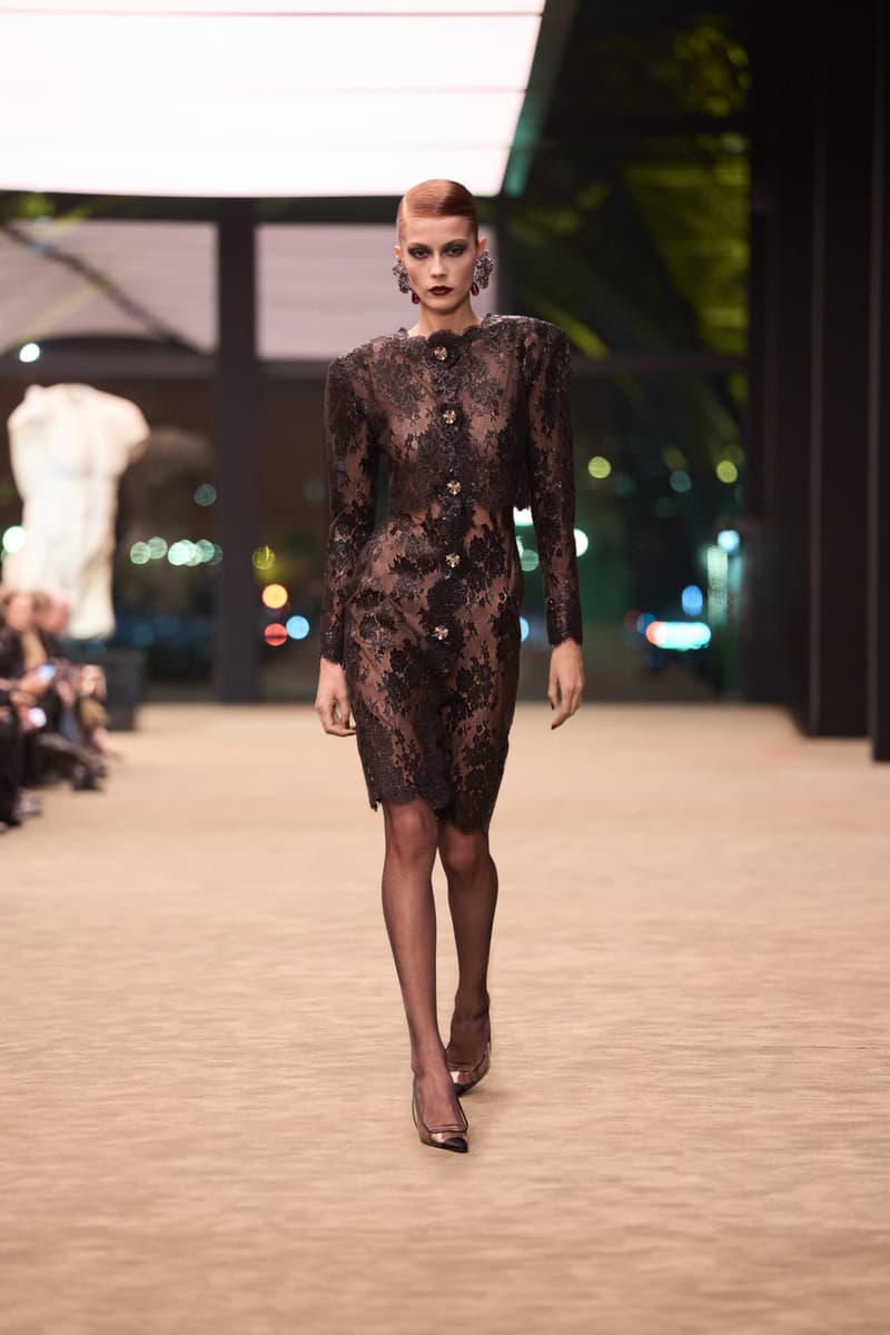 Saint Laurent Winter 2026 Womenswear Collection Redefines Power Dressing With Sharp Tailoring