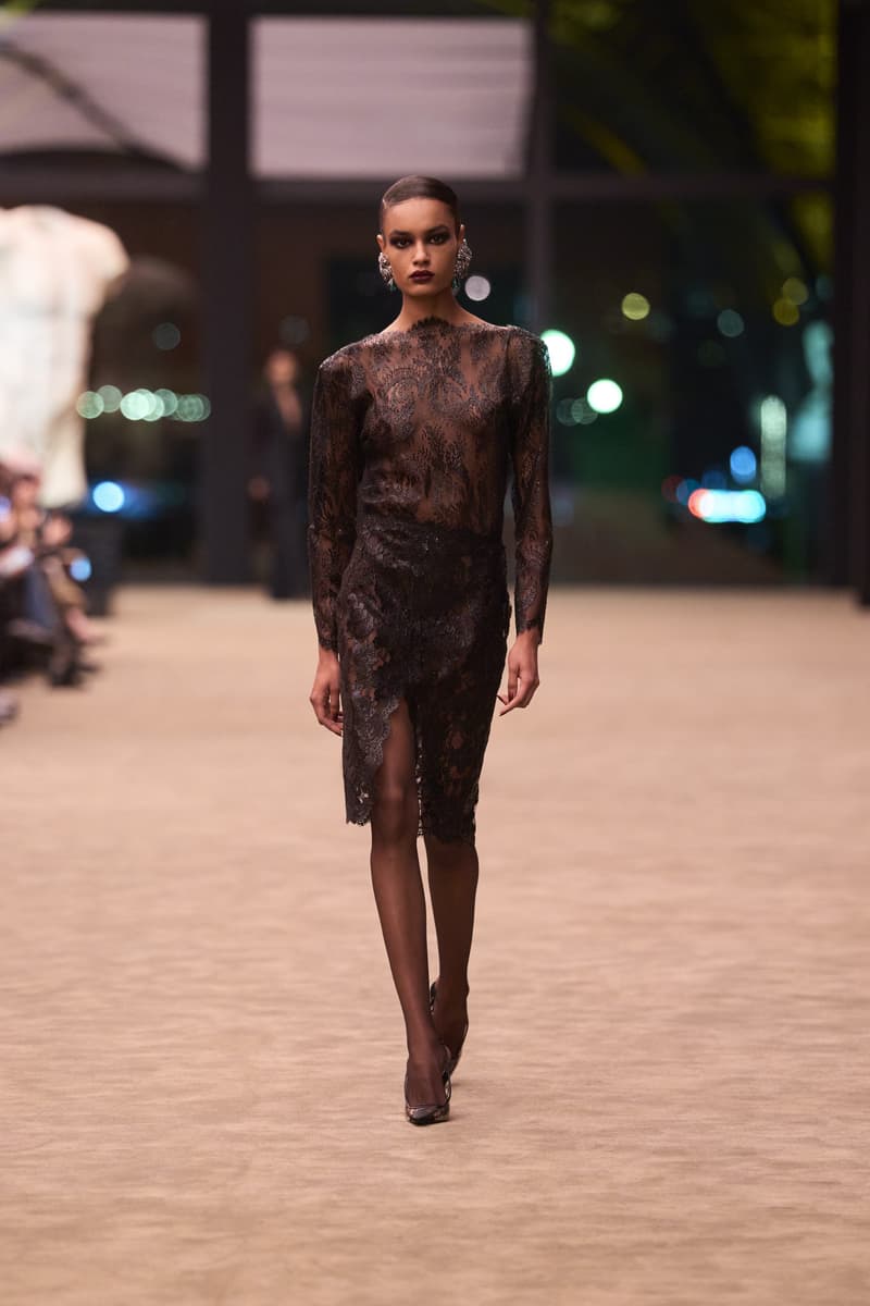 Saint Laurent Winter 2026 Womenswear Collection Redefines Power Dressing With Sharp Tailoring