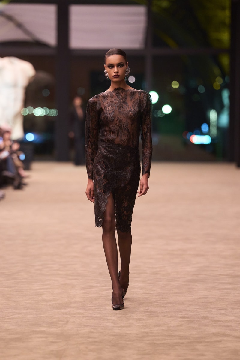 Saint Laurent Winter 2026 Womenswear Collection Redefines Power Dressing With Sharp Tailoring