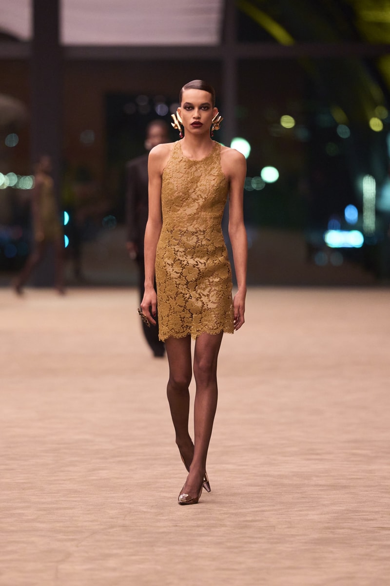 Saint Laurent Winter 2026 Womenswear Collection Redefines Power Dressing With Sharp Tailoring