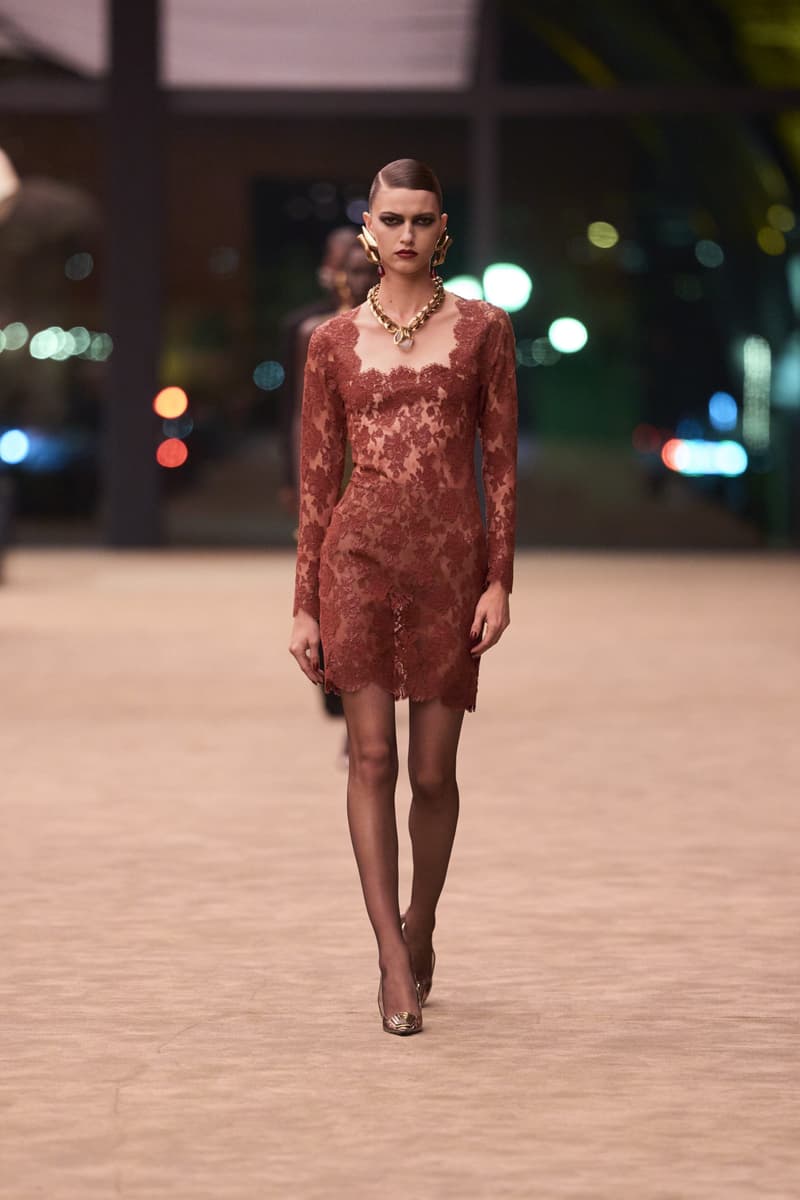 Saint Laurent Winter 2026 Womenswear Collection Redefines Power Dressing With Sharp Tailoring