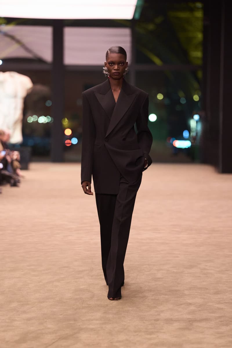 Saint Laurent Winter 2026 Womenswear Collection Redefines Power Dressing With Sharp Tailoring