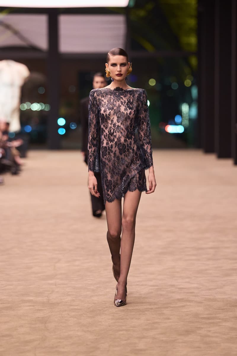 Saint Laurent Winter 2026 Womenswear Collection Redefines Power Dressing With Sharp Tailoring