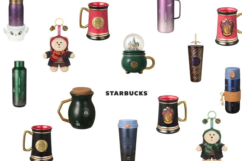Starbucks Harry Potter 聯乘 2026：13 款限量周邊、霍格華茲學院杯、Bearista 吊飾