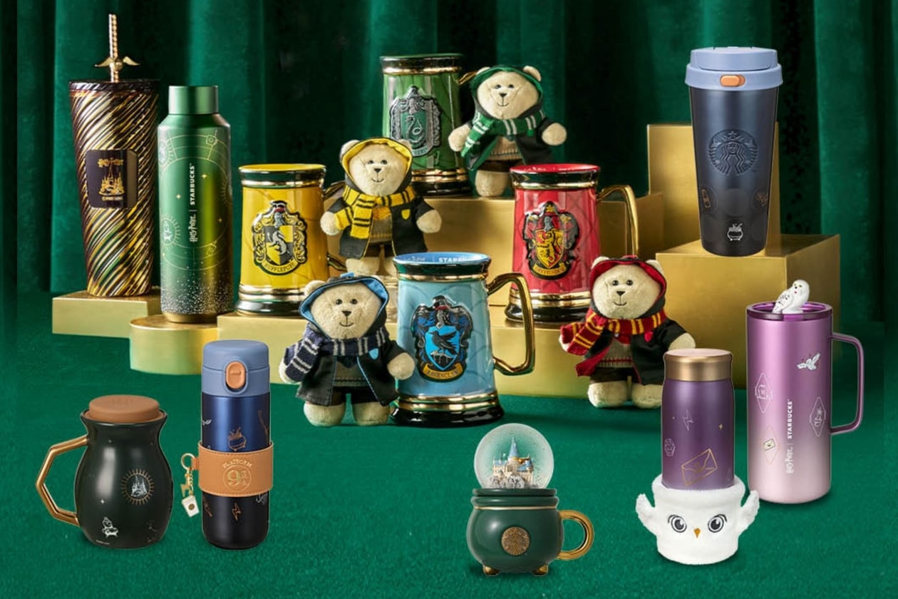 Starbucks Harry Potter 聯乘 2026：13 款限量周邊、霍格華茲學院杯、Bearista 吊飾