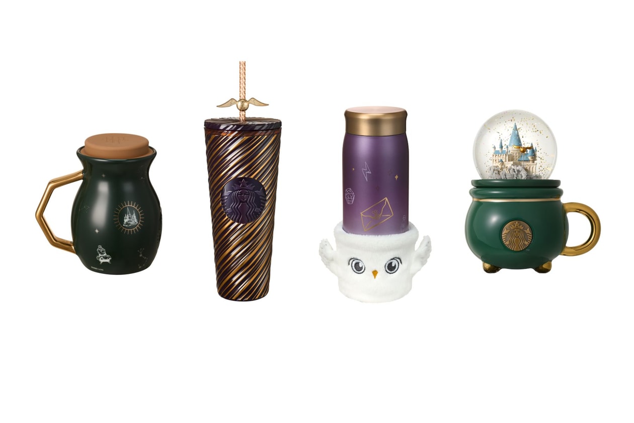 Starbucks Harry Potter 聯乘 2026：13 款限量周邊、霍格華茲學院杯、Bearista 吊飾