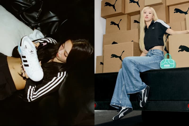 Korean celebrity wearing 2026 Spring Summer trending sneakers